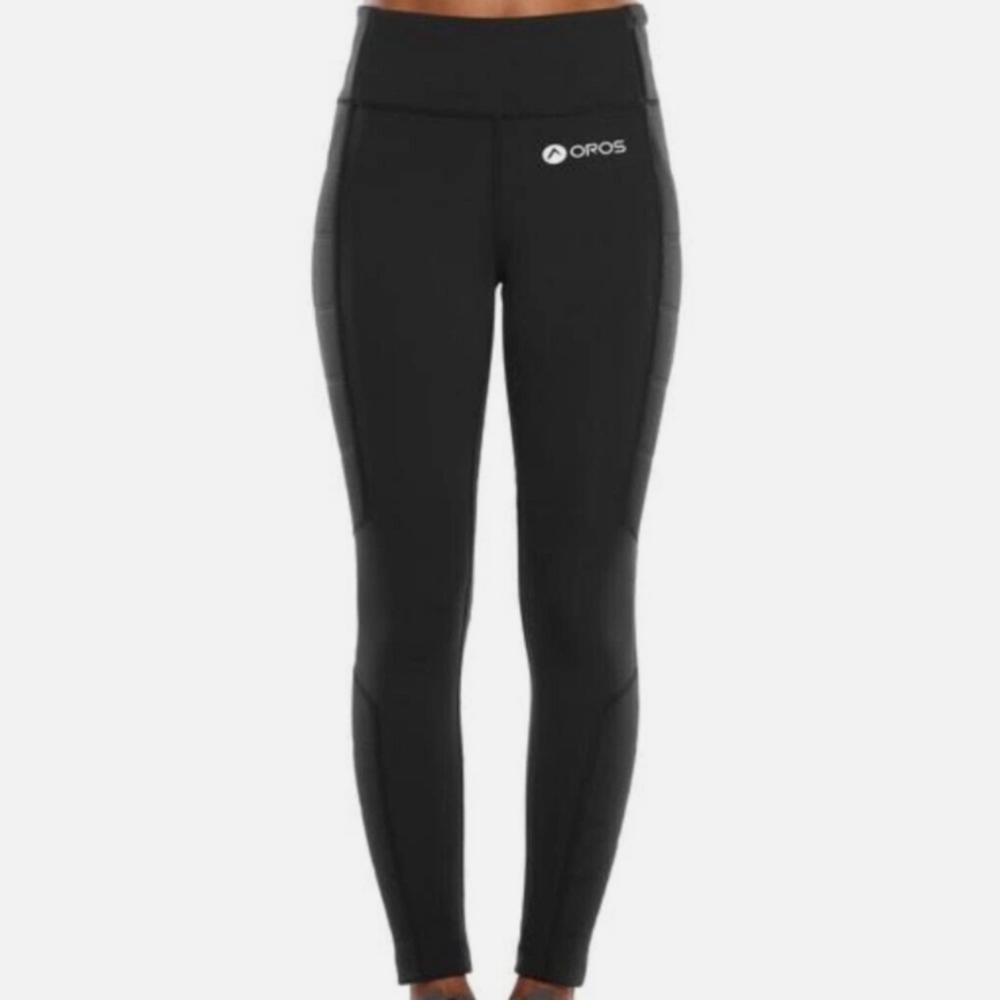 Oros Discovery Compression Leggings Black Activewear M View 2